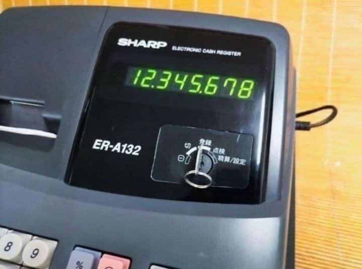 シャープレジスター ER-A132 簡単便利特殊 送料込132654