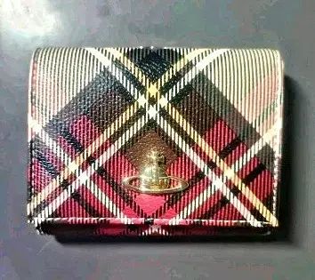 Vivienne Westwood ヴィヴィアン・ウエストウッド チェック 二つ折り財布