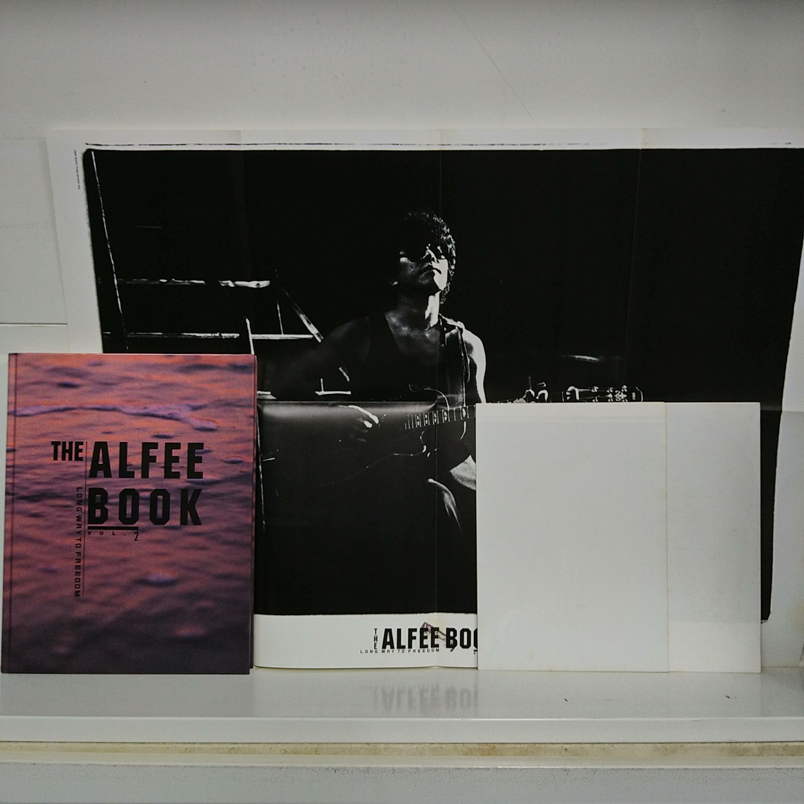 THE ALFEE BOOK LONG WAY TO FREEDOM Vol.2＋Vol.3セット ポスター付き