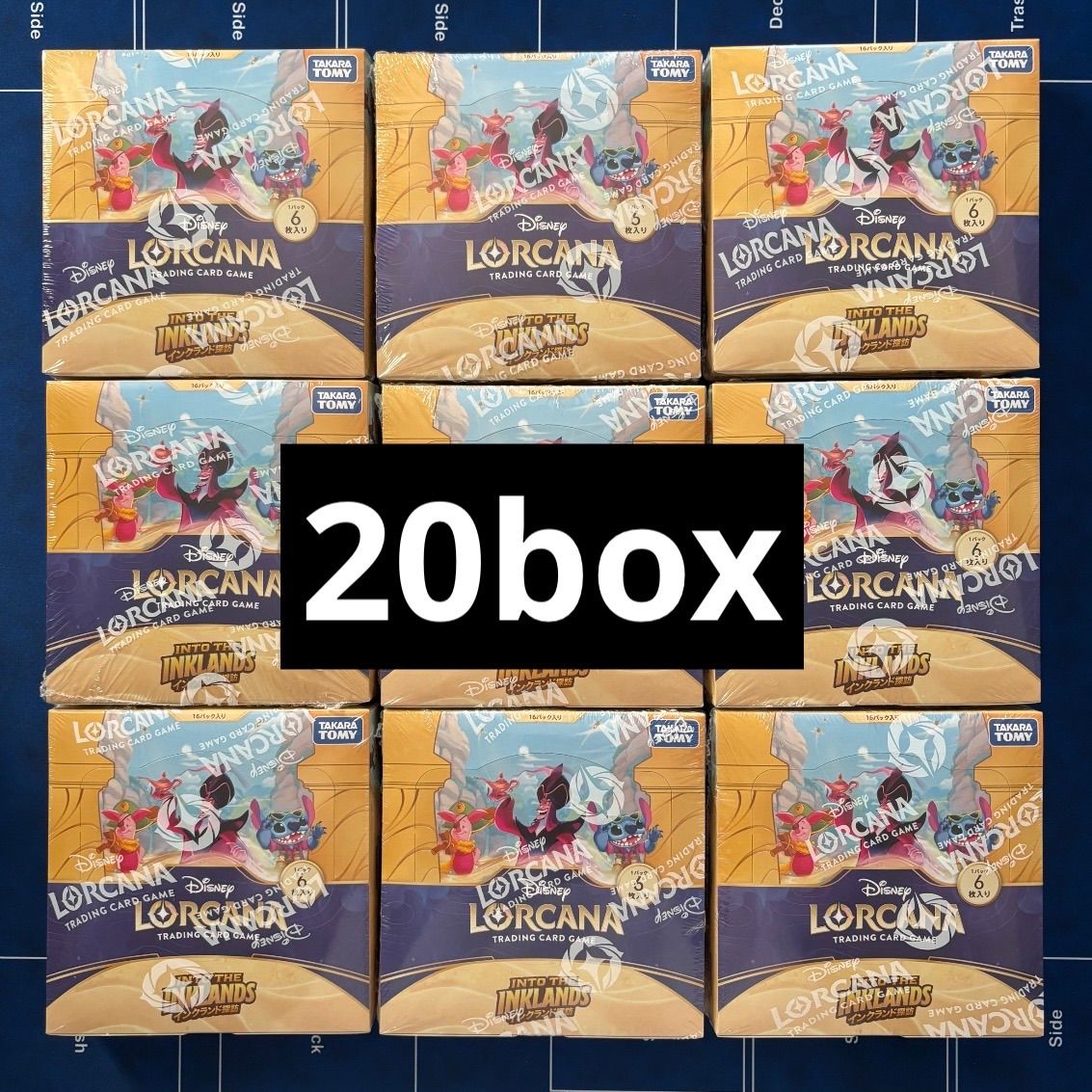 新品 未開封 シュリンク付き ディズニー ロルカナ 第3弾 インクランド探訪 20box