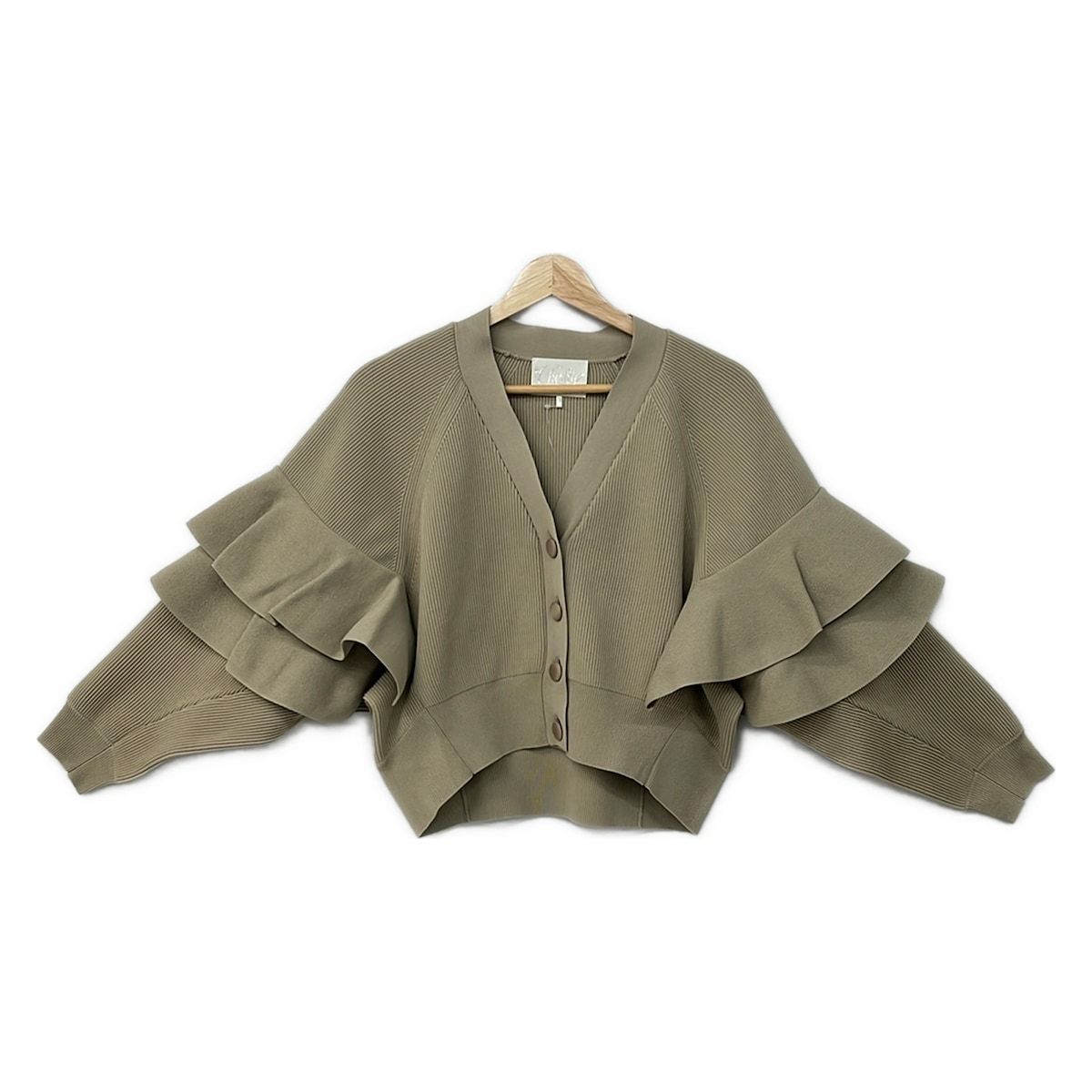 Chesty(チェスティ) カーディガン サイズF レディース美品 - ベージュ 七分袖