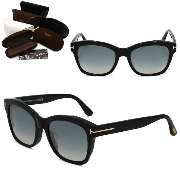トムフォード サングラス TOM FORD FT0614-F/S 01C 54 ブラック グレーグラデーション アジアンフィット メンズ レディース ユニセックス