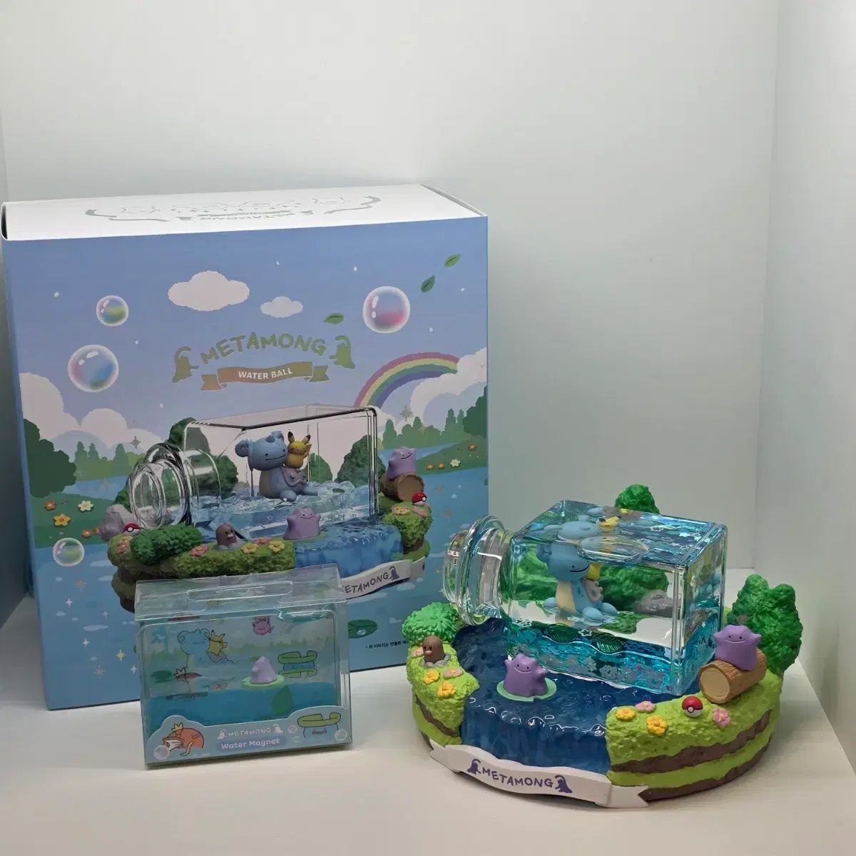 メタモン ウォーターボール フィギュア ウォーター マグネット ラプラス 2種SET) 잠실