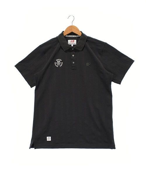 マスターバニー | 6(LL相当) | メンズ 半袖ポロシャツ チャコール系【中古】ゴルフウェア