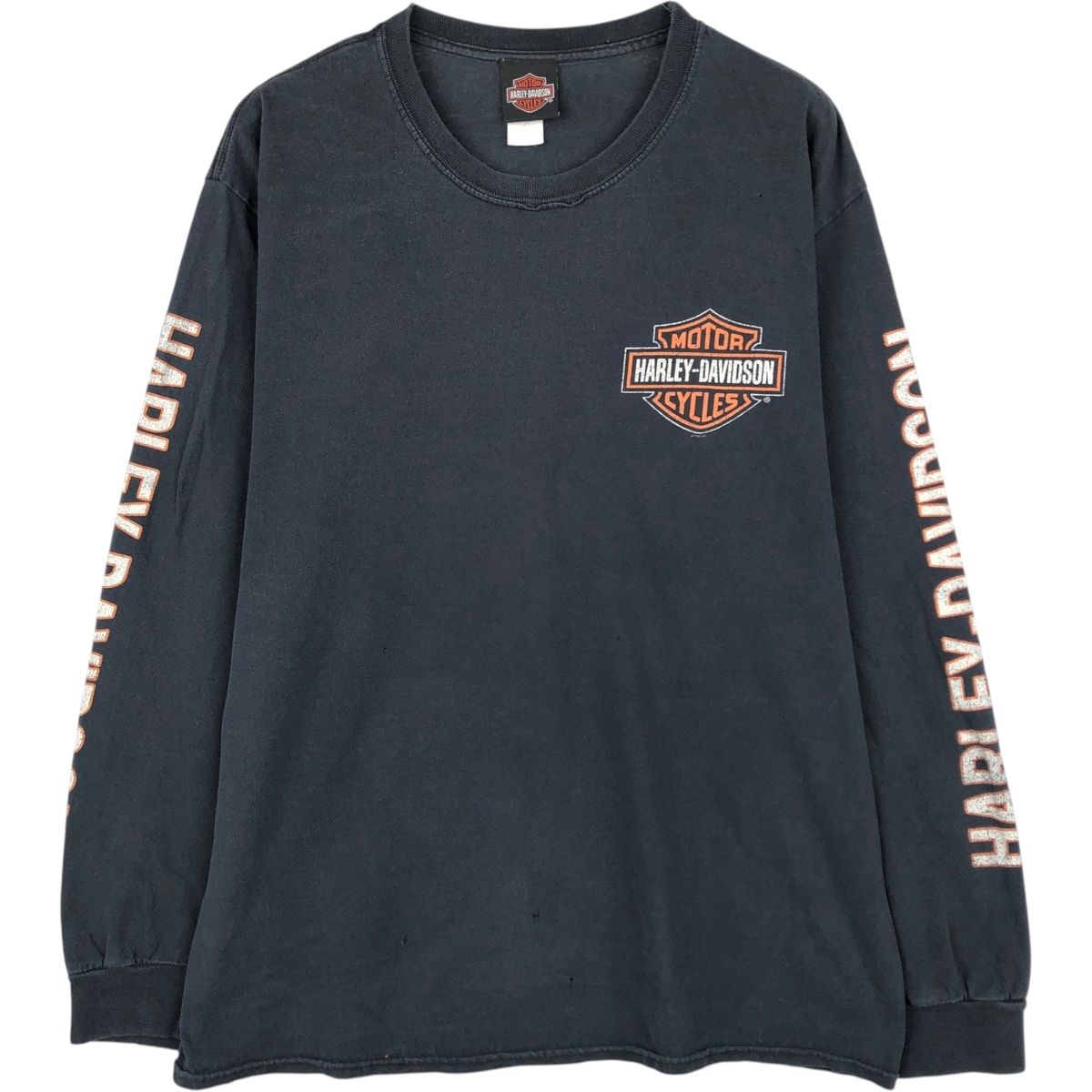 古着 ハーレーダビッドソン Harley-Davidson モ－ターサイクル ロングTシャツ ロンT メンズL相当/eaa653272