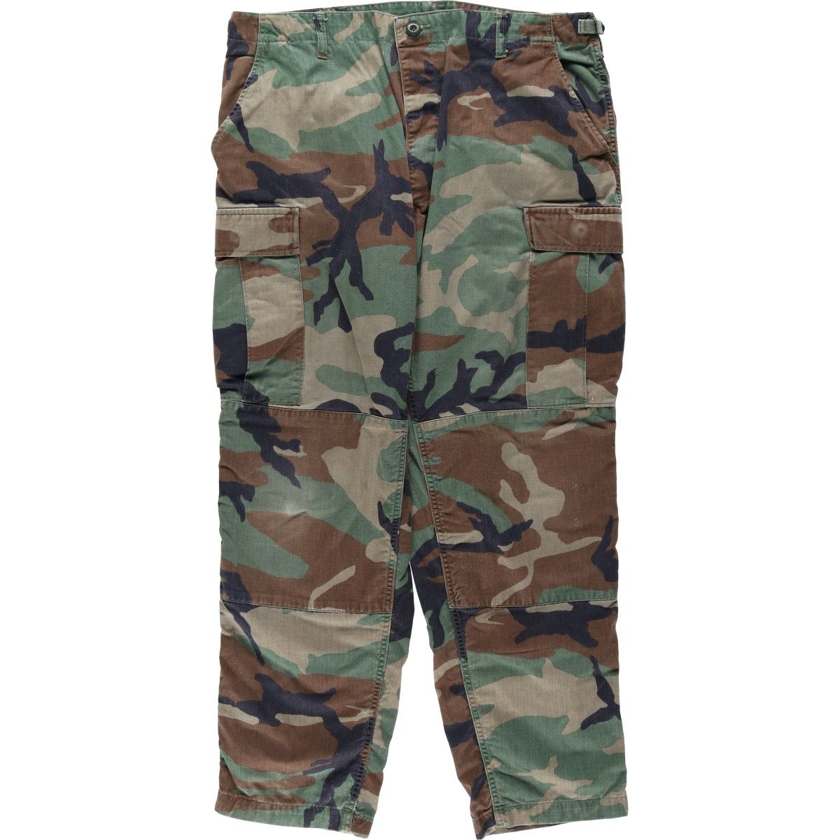古着 米軍 迷彩柄 ウッドランドカモ ミリタリー カーゴパンツ コンバットパンツ LARGE-REGULAR メンズw37相当/eaa622357