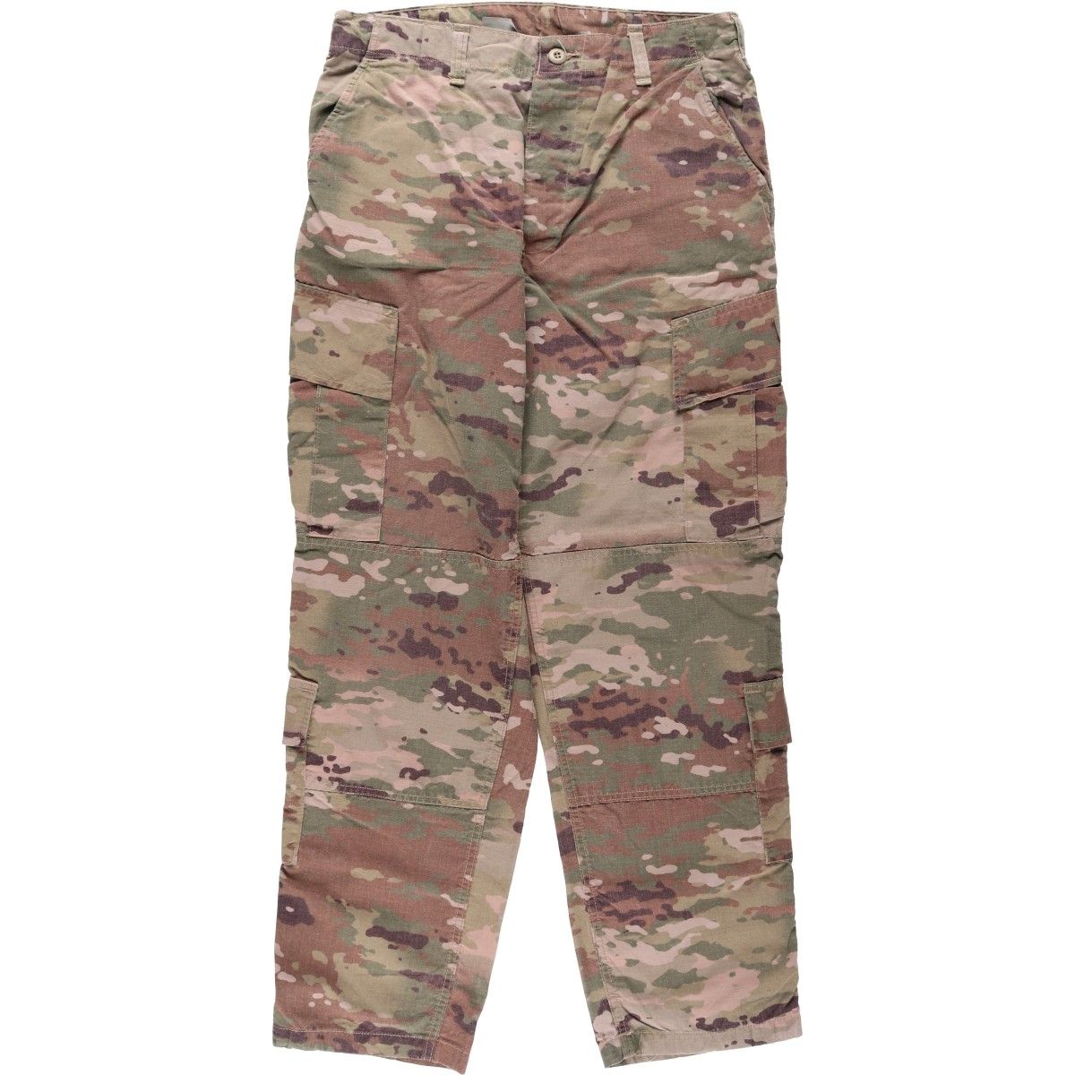 古着 米軍実品 迷彩柄 マルチカムカモ リップストップ ミリタリー カーゴパンツ コンバットパンツ USA製 MEDIUM-REGULAR/eaa622359