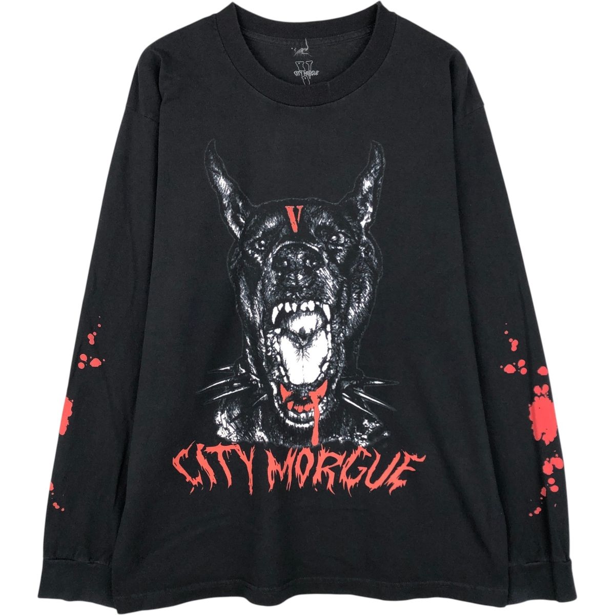 古着 VLONE City Morgue ロンT バンドTシャツ バンT メンズL相当/eaa653257