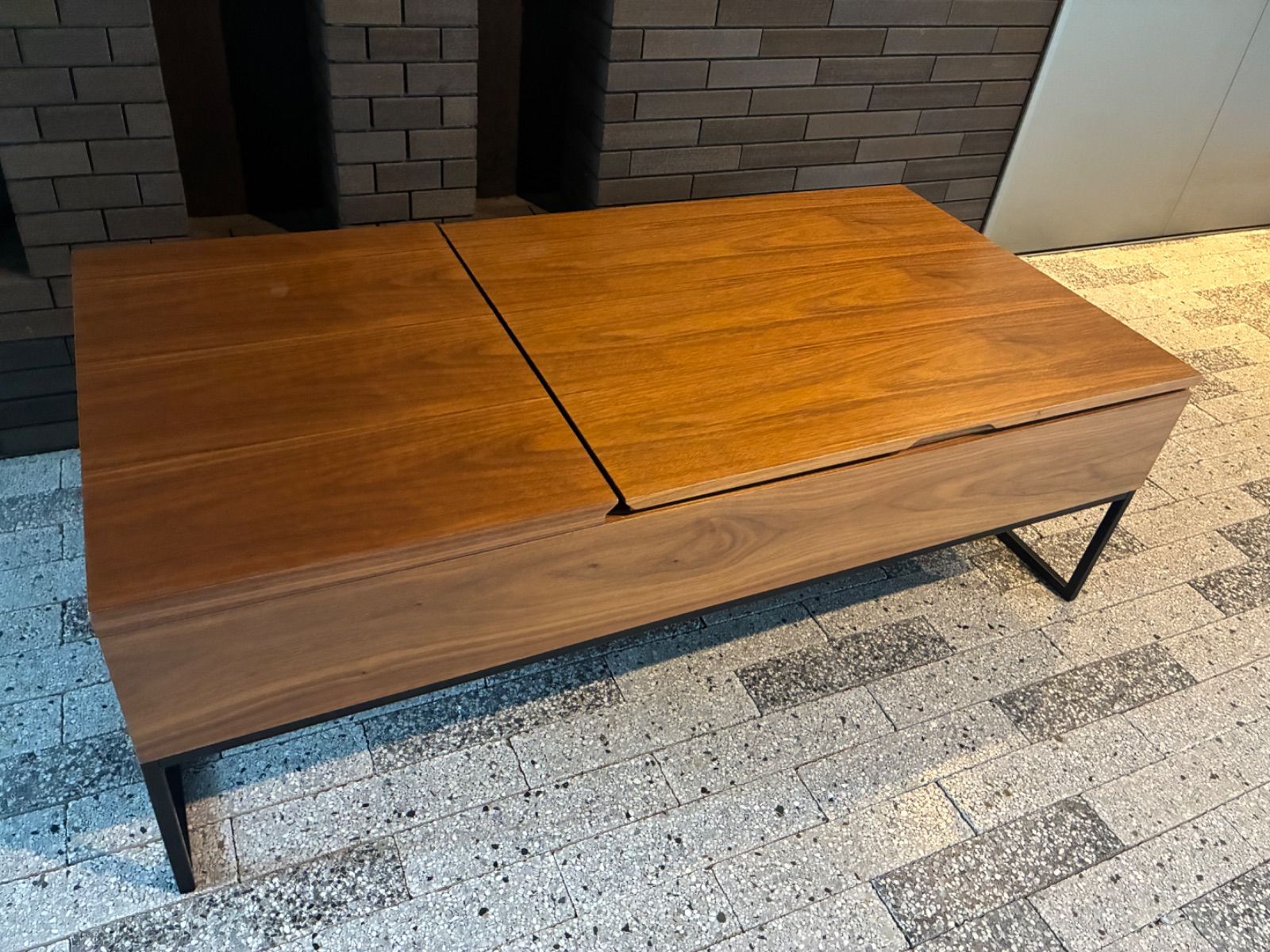 6r72. ニトリ 昇降 センターテーブル Nヒバリ 120 MBR