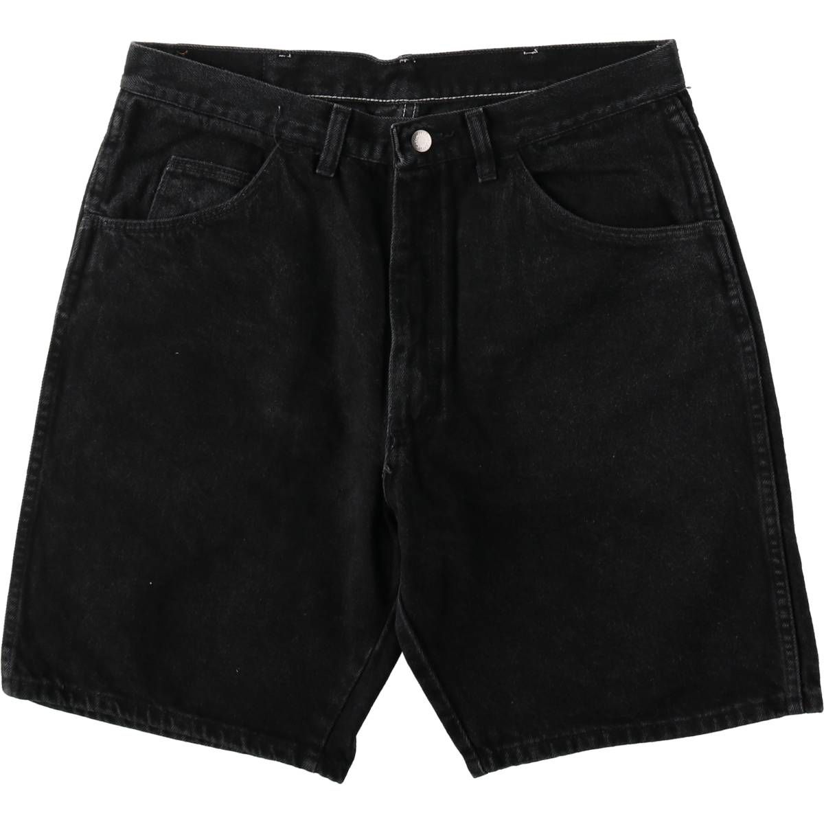 古着 ラングラー Wrangler ブラックデニムショーツ ショートパンツ USA製 メンズw34相当/eaa653557