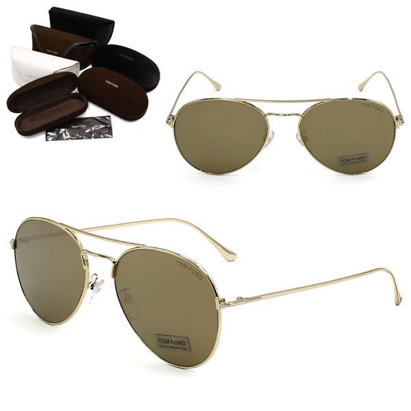 トムフォード サングラス TOM FORD FT0551-K/S 32G 57 UV100% ゴールド グレー ノーズパッド メンズ レディース ユニセックス