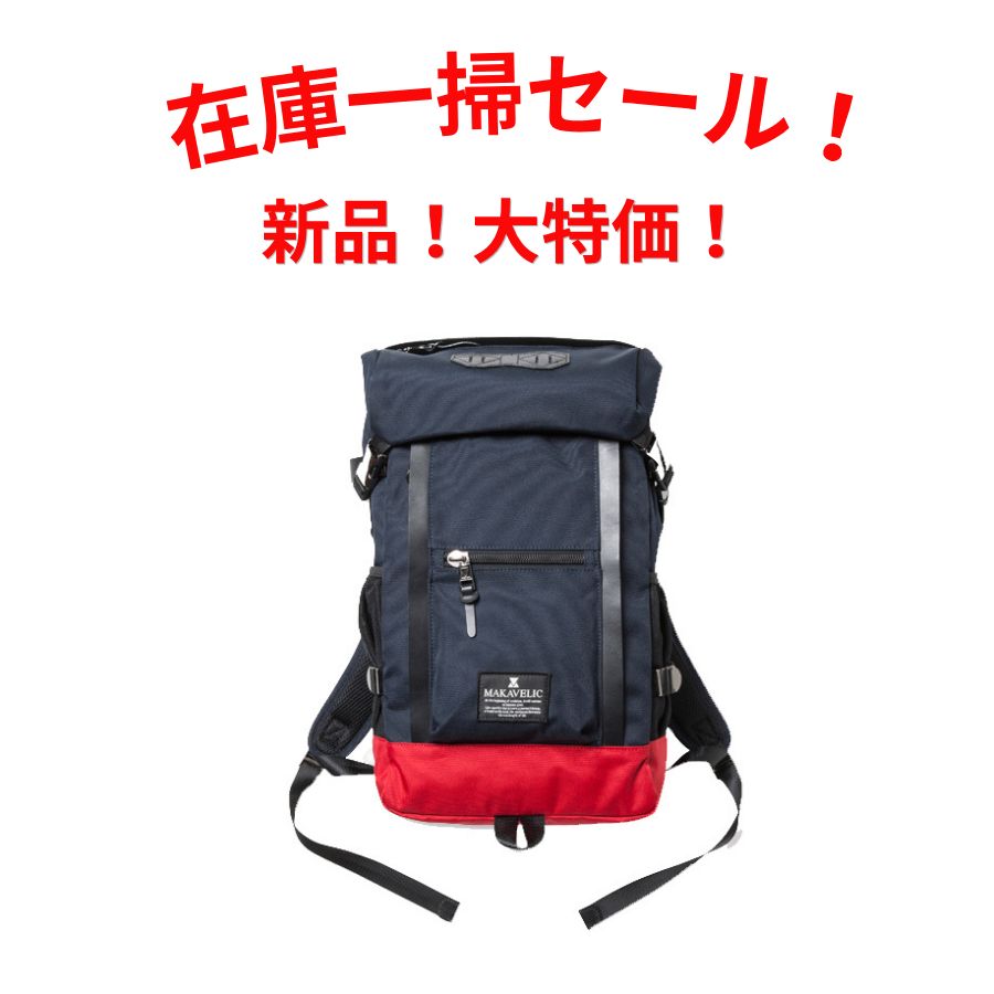 MAKAVELIC マキャベリック リュック 3106-10107 D.NAVY/RED
