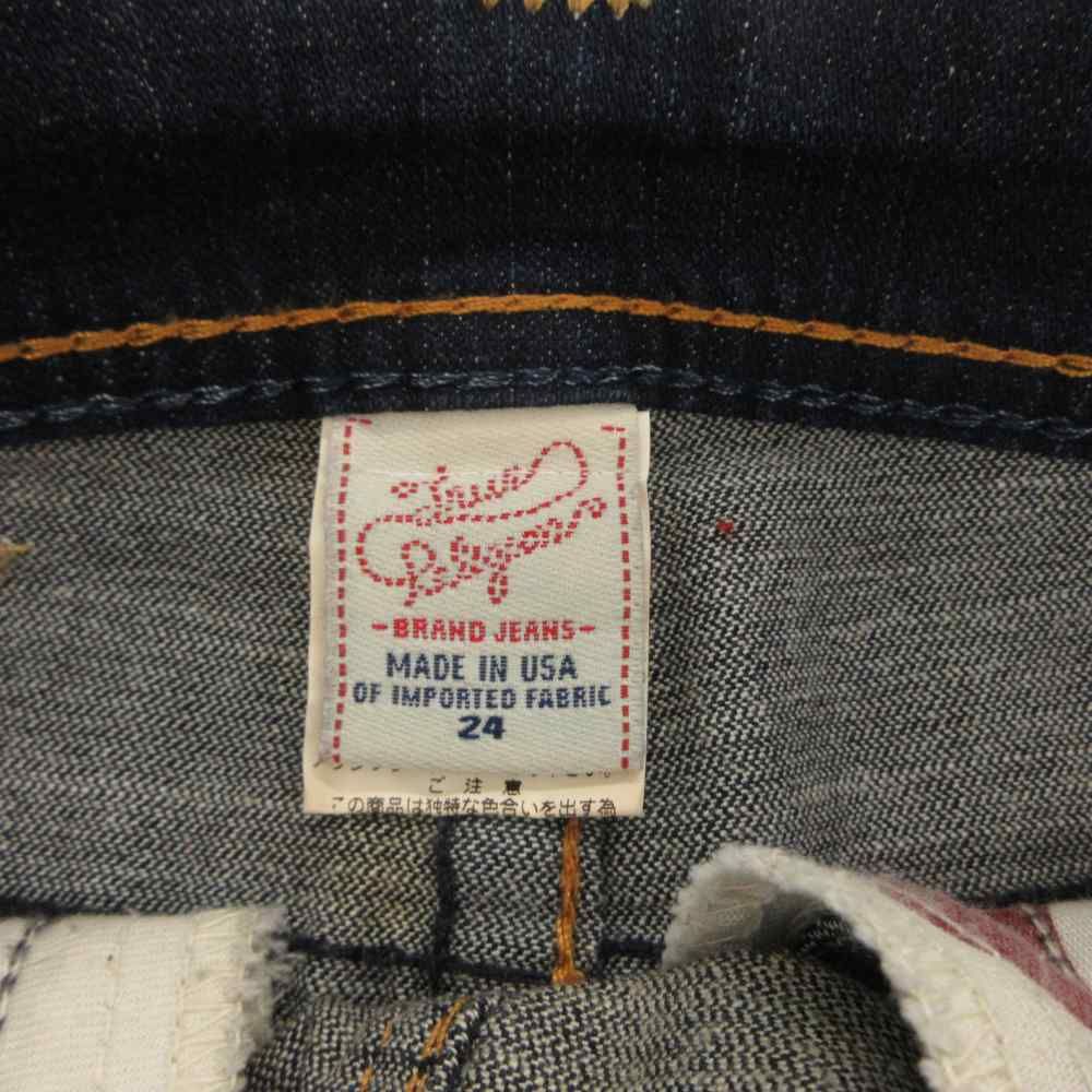 トゥルーレリジョン TRUE RELIGION デニムスカート ミニスカ 24