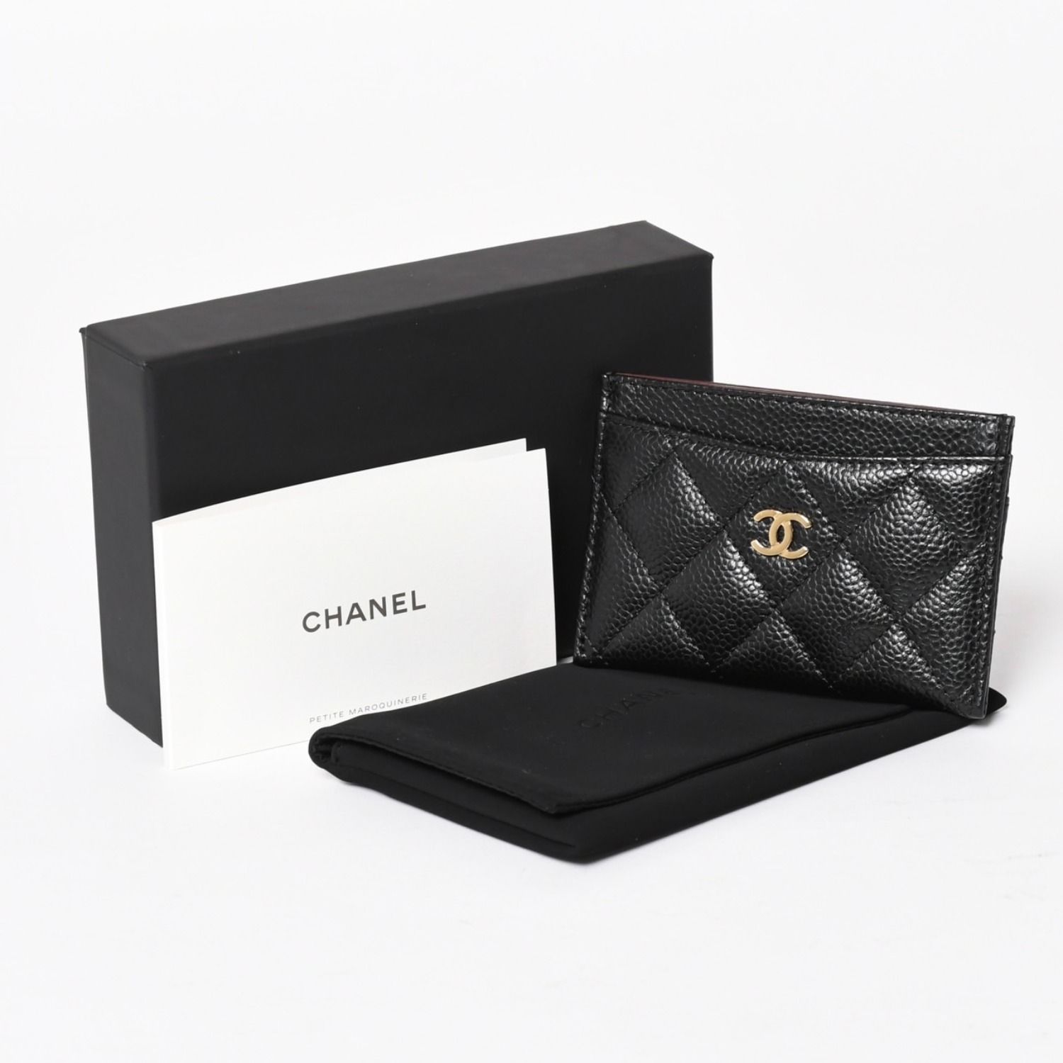 送料無料】CHANEL シャネル カードケース クラシックジップカード