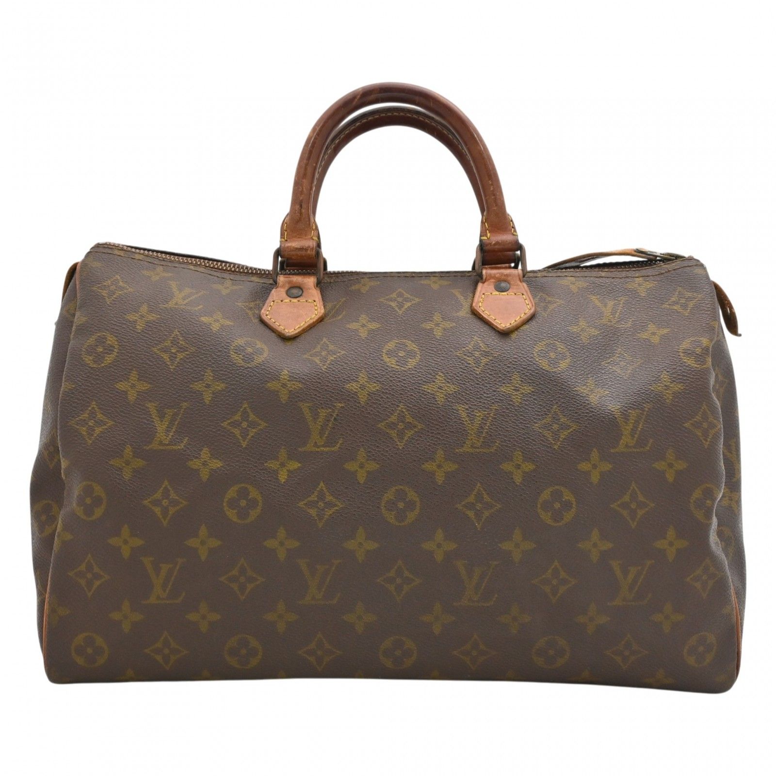 【中古】ルイヴィトン モノグラム スピーディ35 ボストンバッグ Bランク lv5535jk