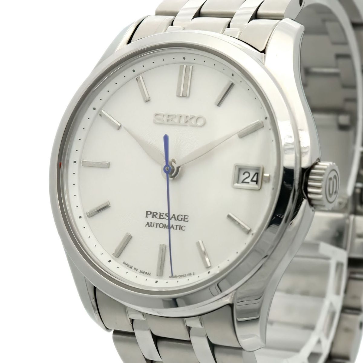 SEIKO セイコー SARY147/4R35-03L0 プレザージュ 腕時計 自動巻き ホワイト メンズ