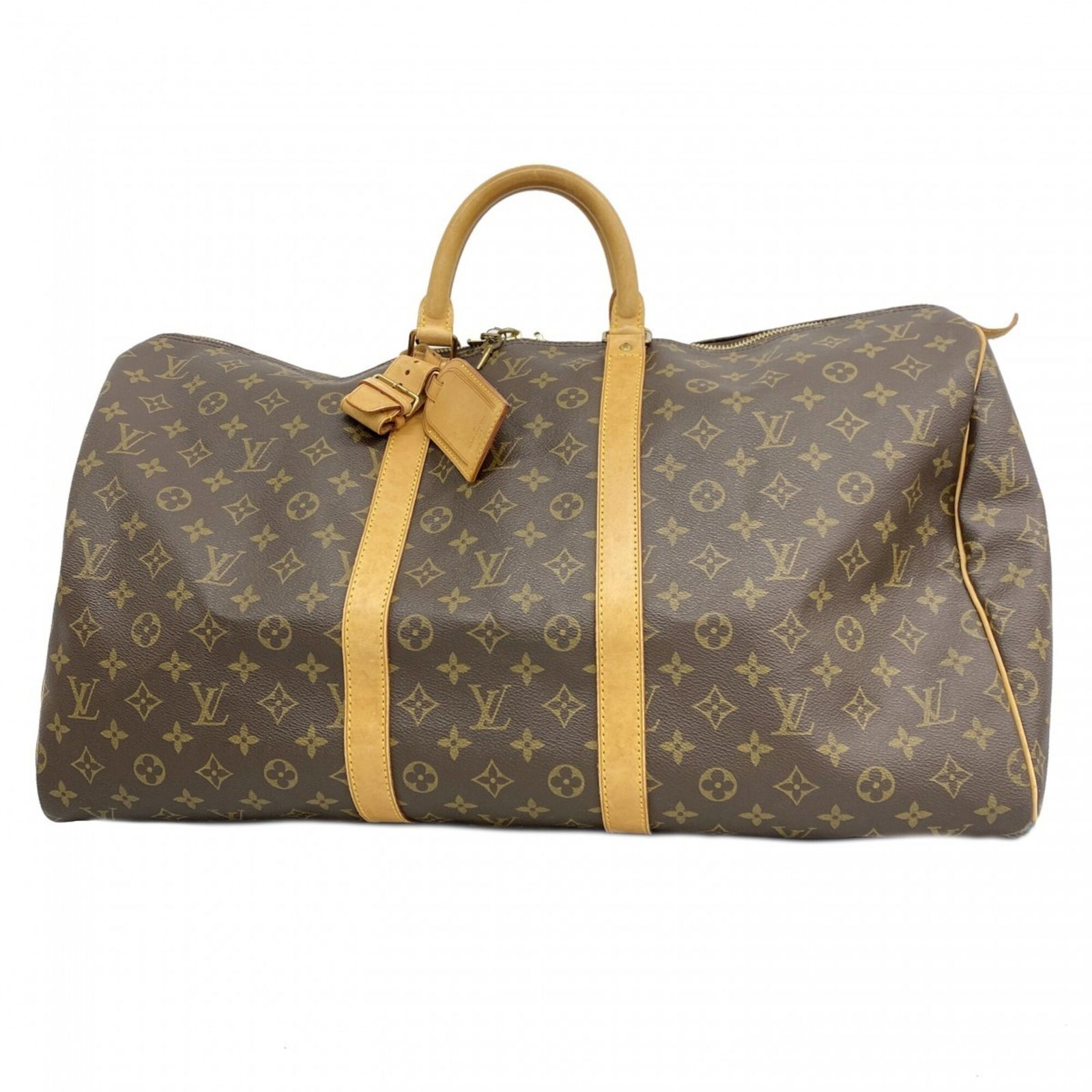 ルイ・ヴィトン(Louis Vuitton) ルイ・ヴィトン バッグ・ボストンバッグ モノグラム キーポル55 M41424 ブラウンメンズ レディース
