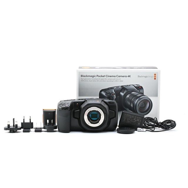 ＜美品＞ Blackmagic Design Pocket Cinema Camera 4K｜シネマカメラ｜外観新品同様｜動作良好｜元箱付き｜付属品完備｜安心の高コンディション品