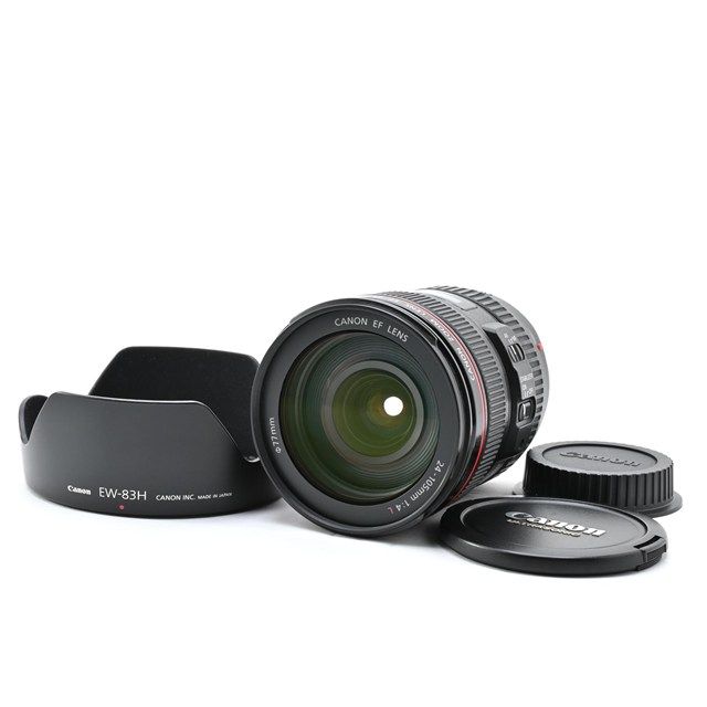 良品＞ Canon EF24-105mm F4L IS USM｜標準ズームLレンズ｜外観綺麗