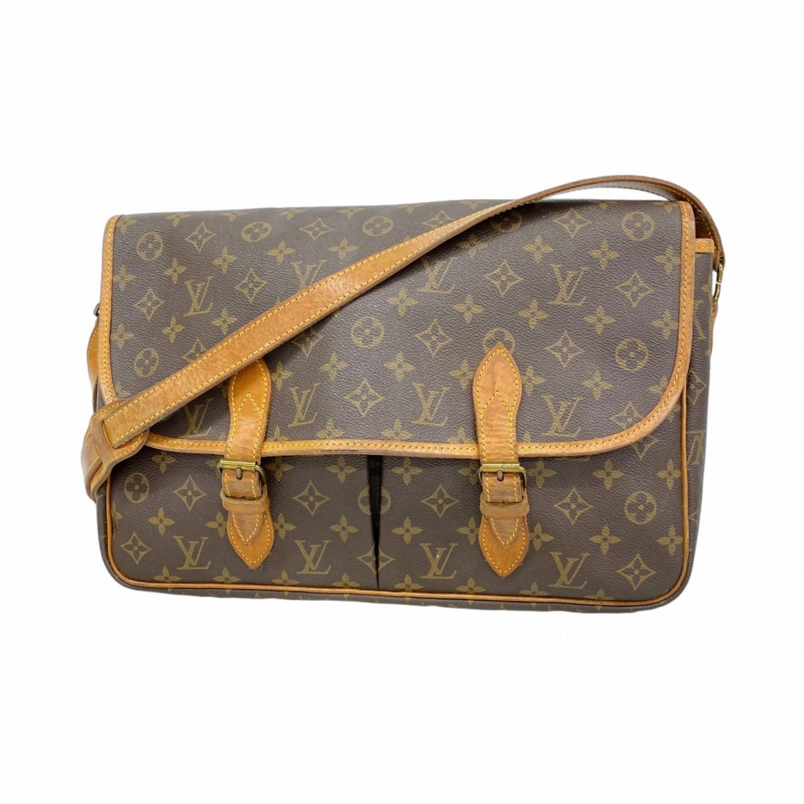 ルイ・ヴィトン(Louis Vuitton) ルイ・ヴィトン ショルダーバッグ モノグラム ジベシエールGM M42246 ブラウンレディース