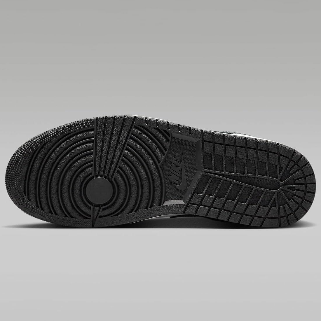 [ナイキ] エア ジョーダン 1 ミッド AIR JORDAN 1 MID ブラック/サミットホワイト/オフノワール DQ8426-010 25.5cm [25.5 cm]