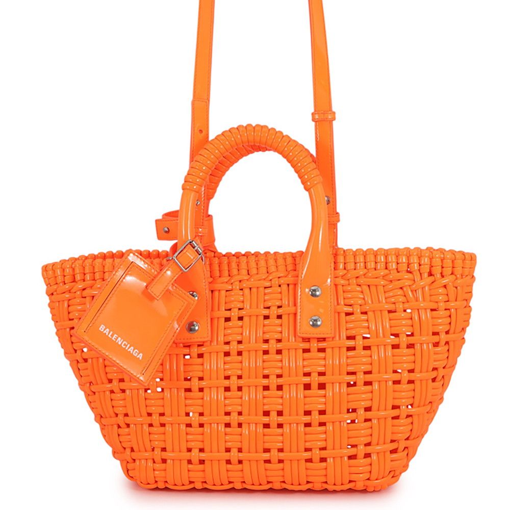 バレンシアガ ハンドバッグ ビストロ バスケットバッグXS パテント 671342 BALENCIAGA 2wayショルダーバッグ