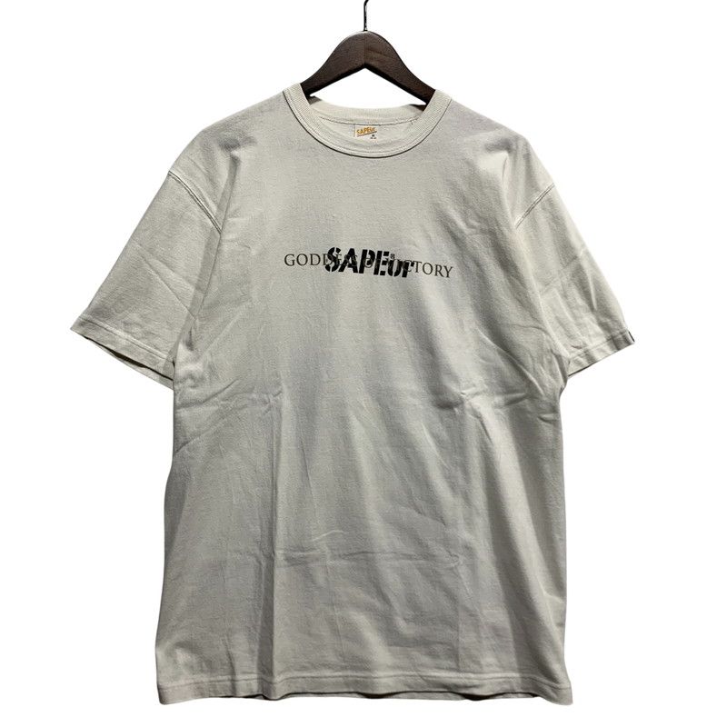 【中古品】 SAPEUR サプール GODDESS OF VICTORY ゴッデス オブ ヴィクトリー S S TEE ショートスリーブ Tシャツ トップス 半袖 【142-260625-ya-01-izu】
