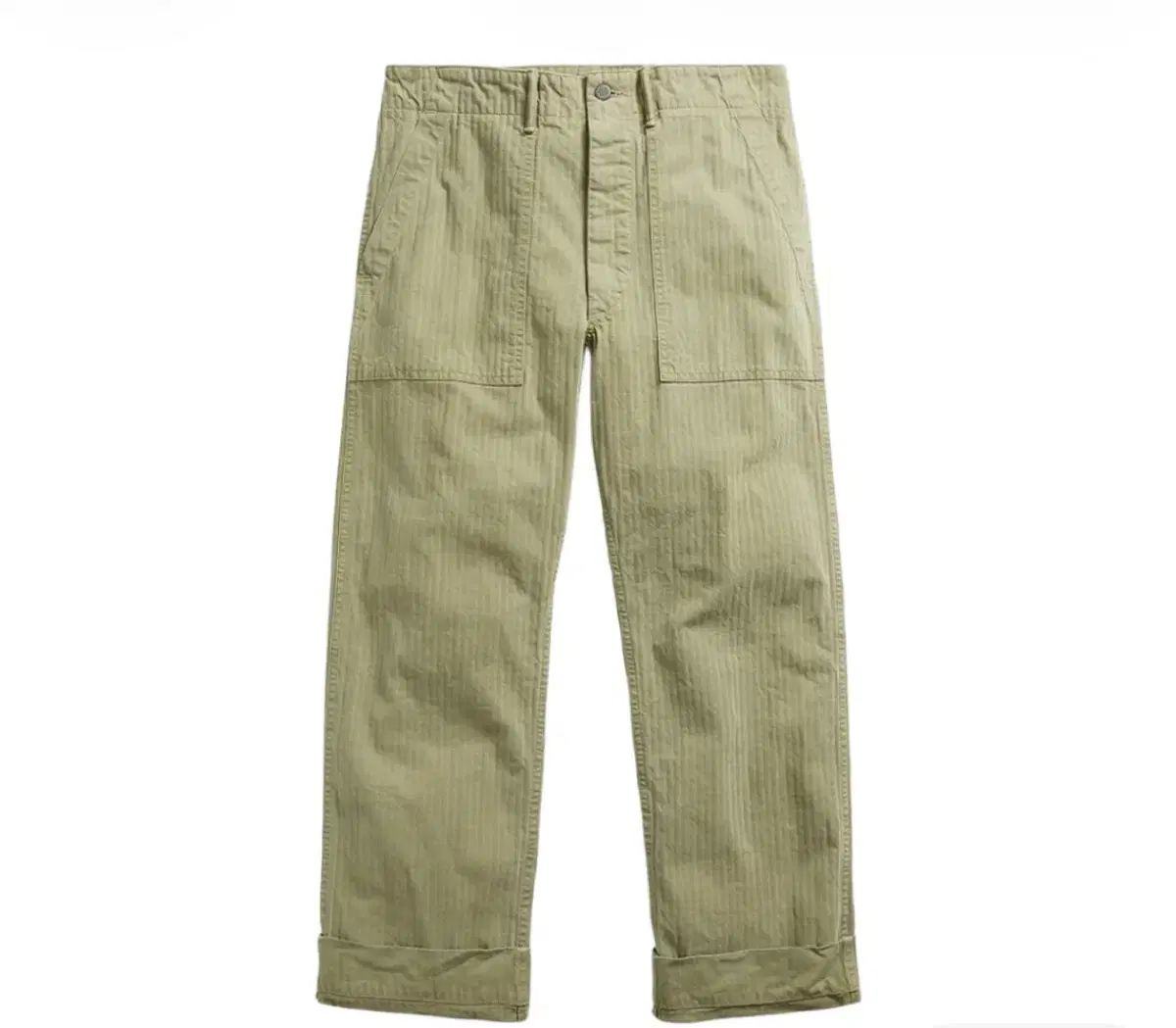 RRA ヘリンボーン パンツ ブリュースター グリーン 31*32 新品