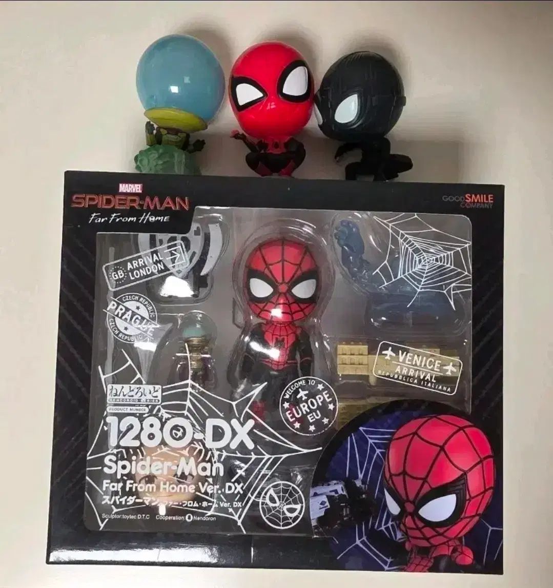 グッドスマイルカンパニー スパイダーマン ピーター・パーカー ねんどろいど ファー・フロム・ホーム ガチャ