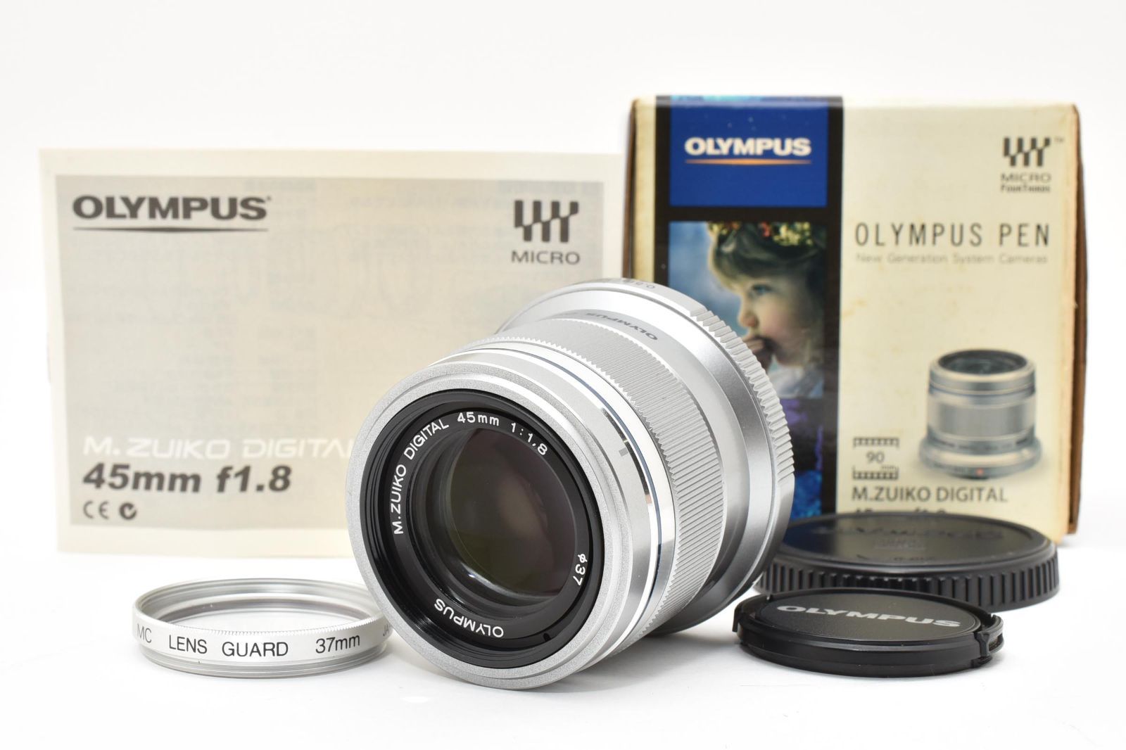☆完動品☆オリンパス OLYMPUS M.ZUIKO DIGITAL 45mm F1.8 - メルカリ