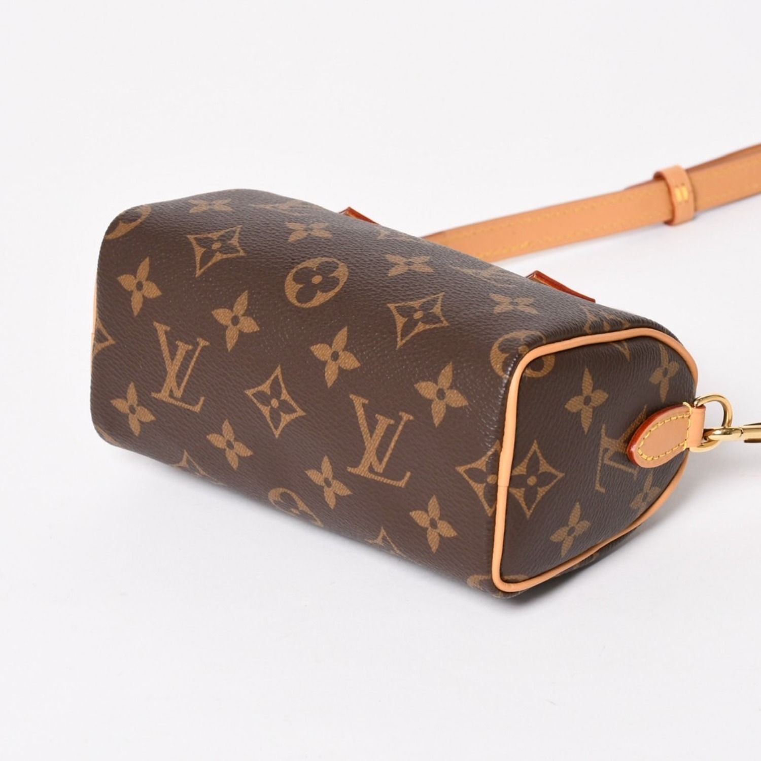 極美品 LOUIS VUITTON ルイヴィトン ナノ・スピーディ モノグラム