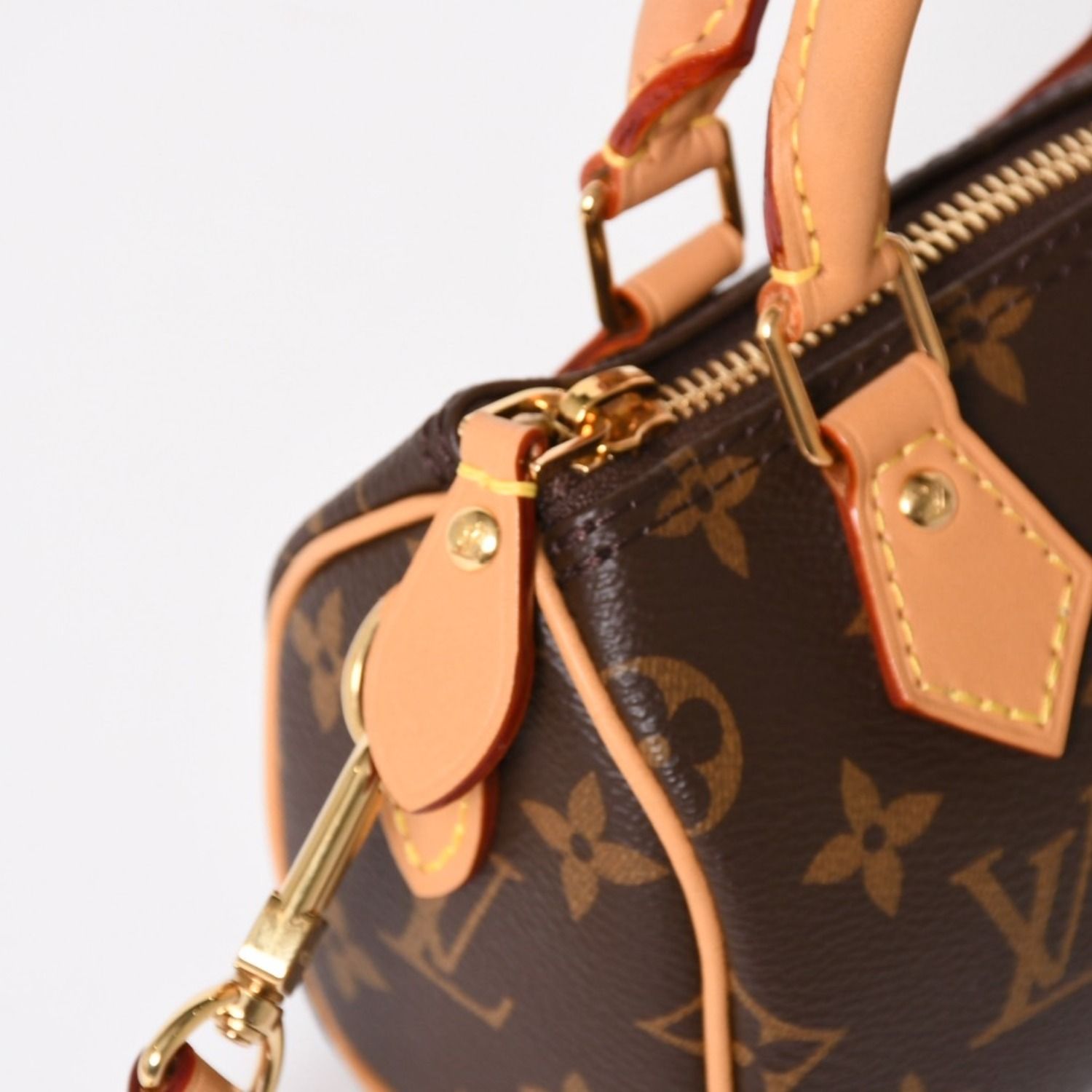 極美品 LOUIS VUITTON ルイヴィトン ナノ・スピーディ モノグラム