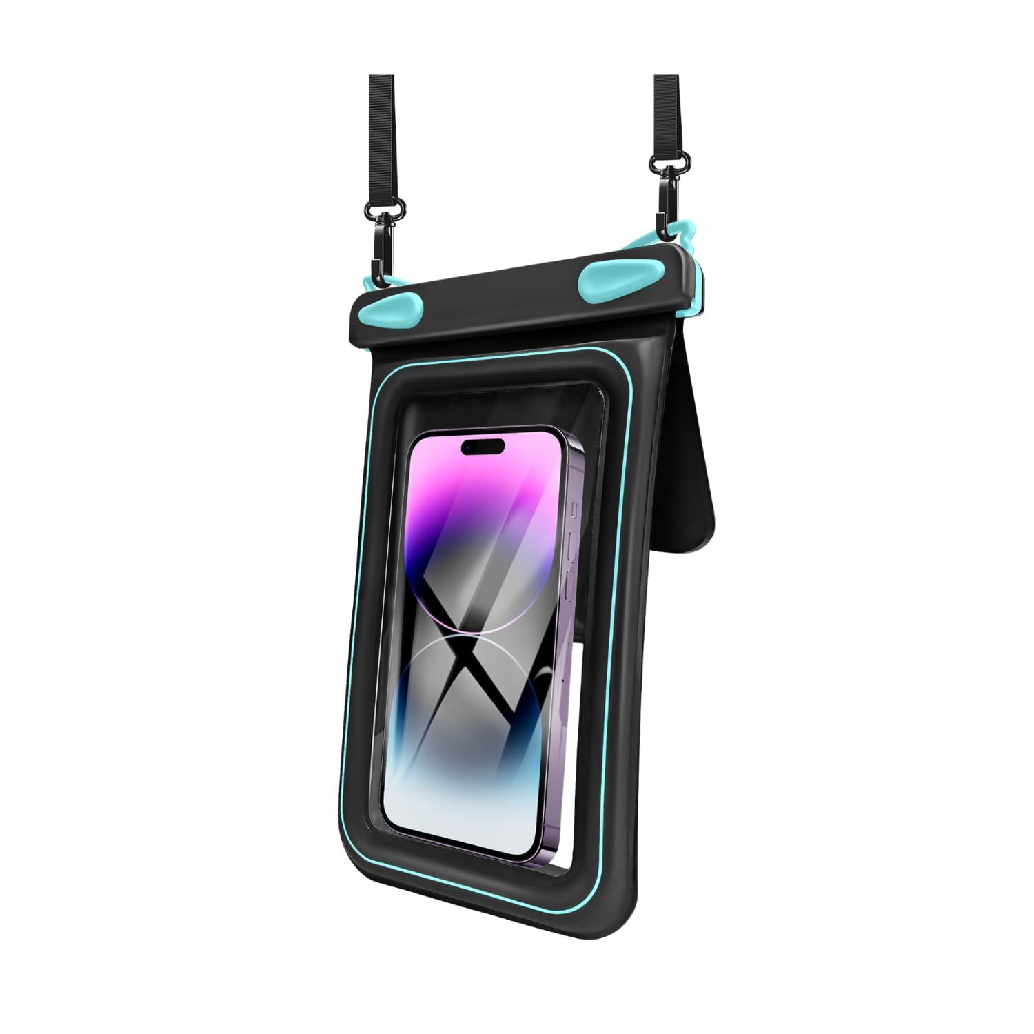 釣り人の相棒］ スマホ 防水ケース IPX8 水に浮く 防水ポーチ サブ 