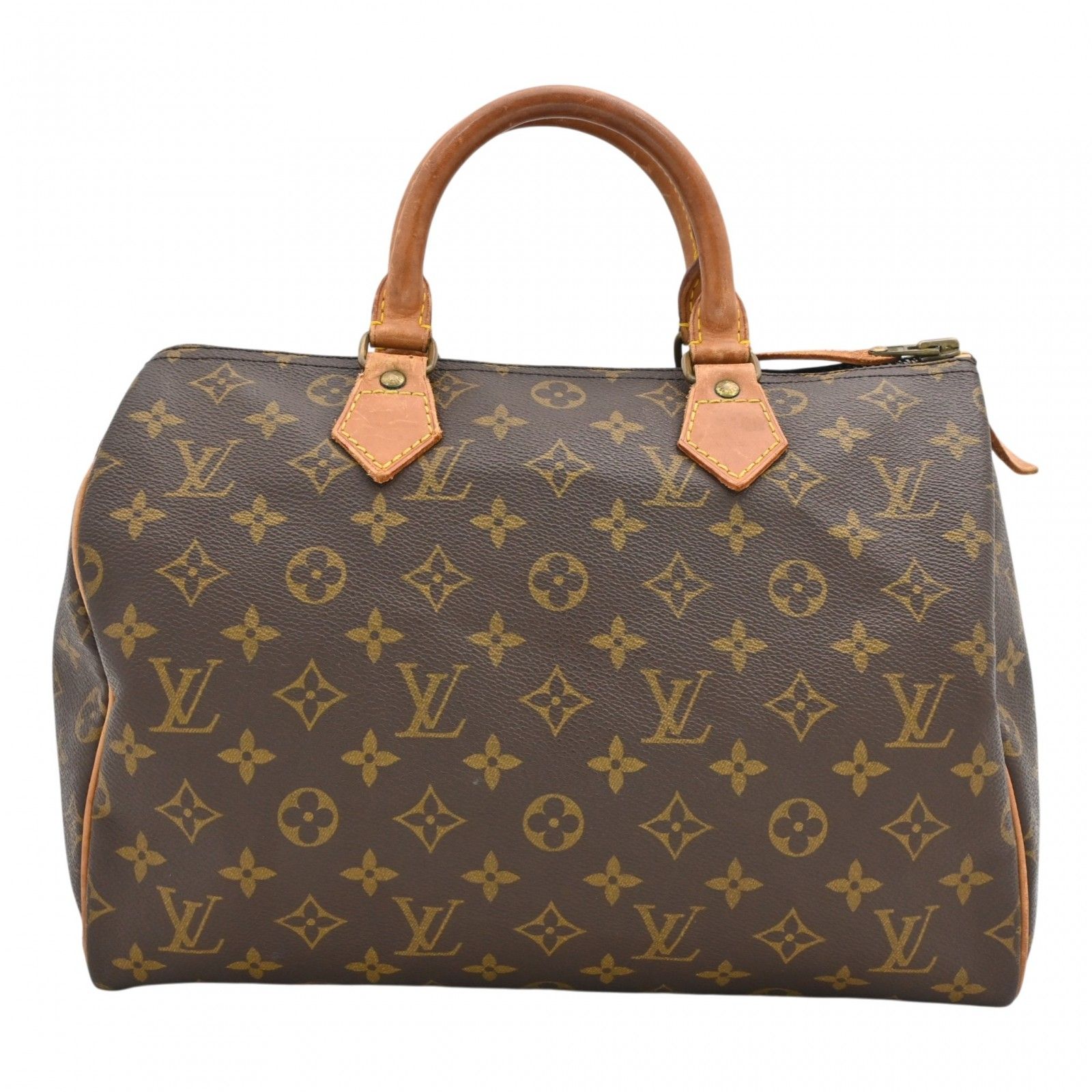 【中古】ルイヴィトン モノグラム スピーディ30 ボストンバッグ Bランク lv6652cf