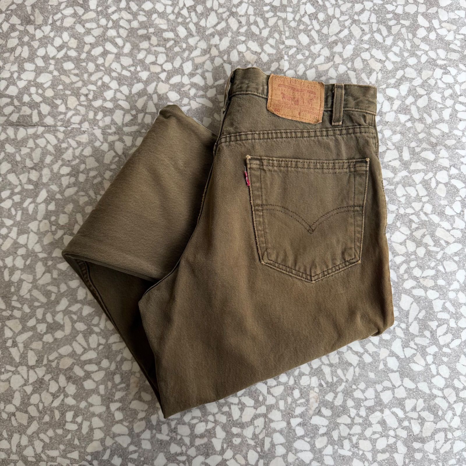 [ Archive アーカイブ Y2K ] Levi’s / 550 90’s usa製 color denim リーバイス　カラーデニム　550　バギーパンツ　ストリート　リラックスフィット　アメカジ sk8