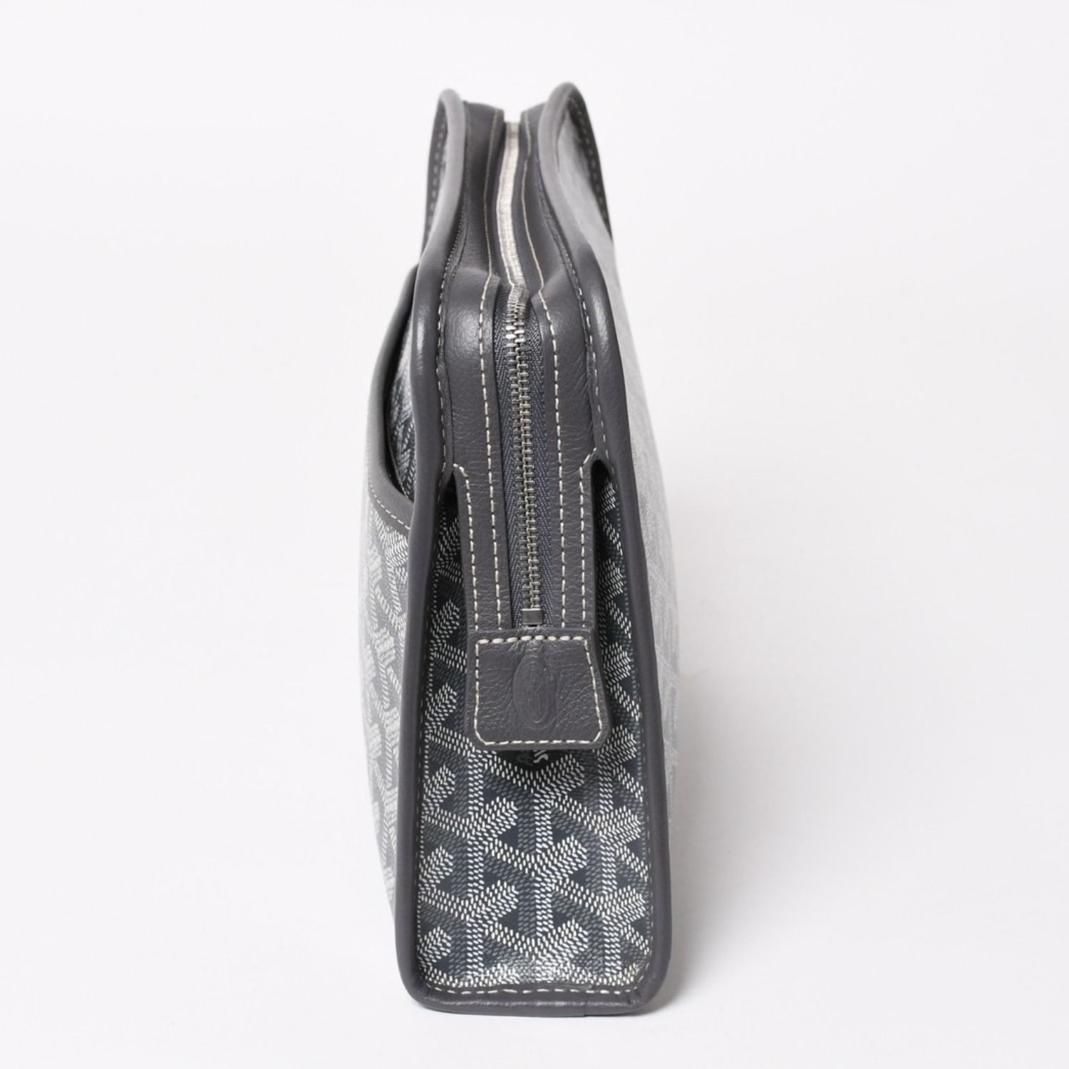 極美品 GOYARD ゴヤール ヘリンボーン ジュバンスMM クラッチバッグ 