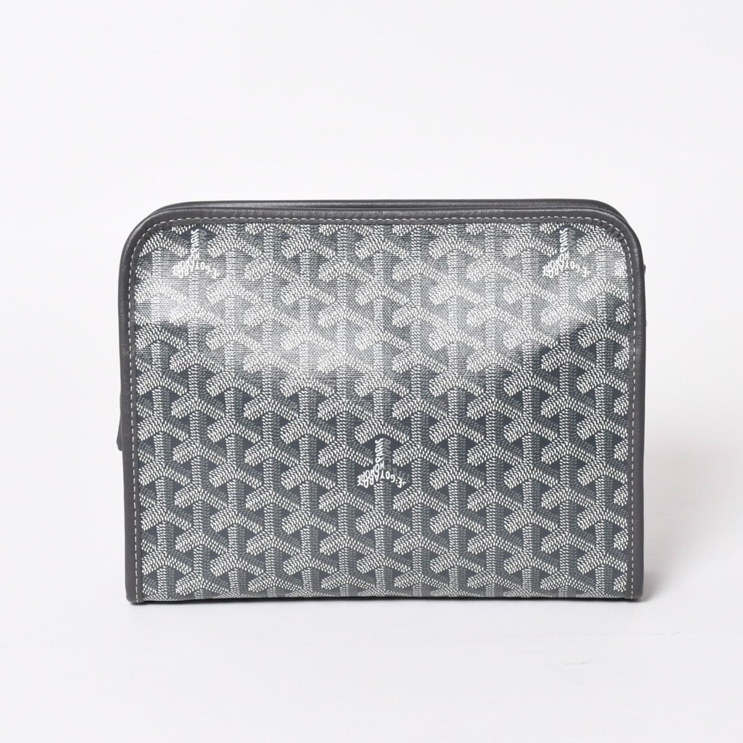 極美品 GOYARD ゴヤール ヘリンボーン ジュバンスMM クラッチバッグ