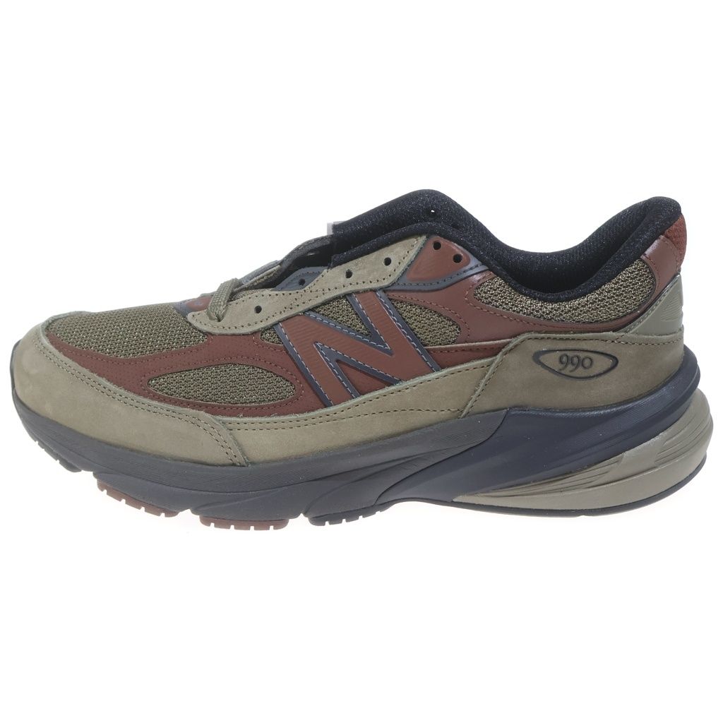 New Balance (ニューバランス) U990CA6 USA製 スエード メッシュ ローカットスニーカー グリーン/ブラウン US9.5/27.5cm 18,105円