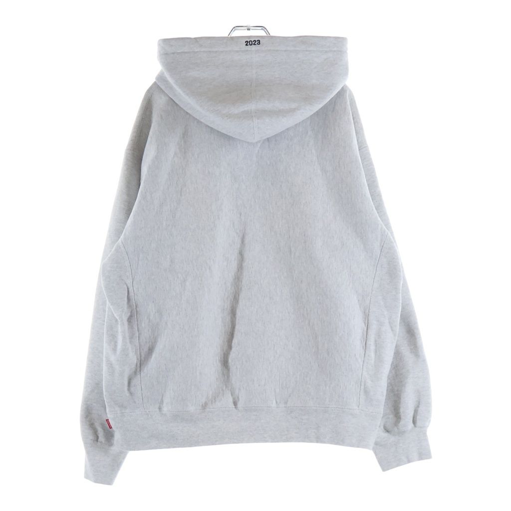 SUPREME (シュプリーム) 23AW Box Logo Hooded sweatshirt 迷彩柄 ボックスロゴデザイン フーデッド プルオーバースウェットパーカー グレー SUPREME (シュプリーム) 23AW Box Logo Hooded sweatshirt 迷彩柄 ボックスロゴデザイン フーデッド プルオーバースウェットパーカー グレー
