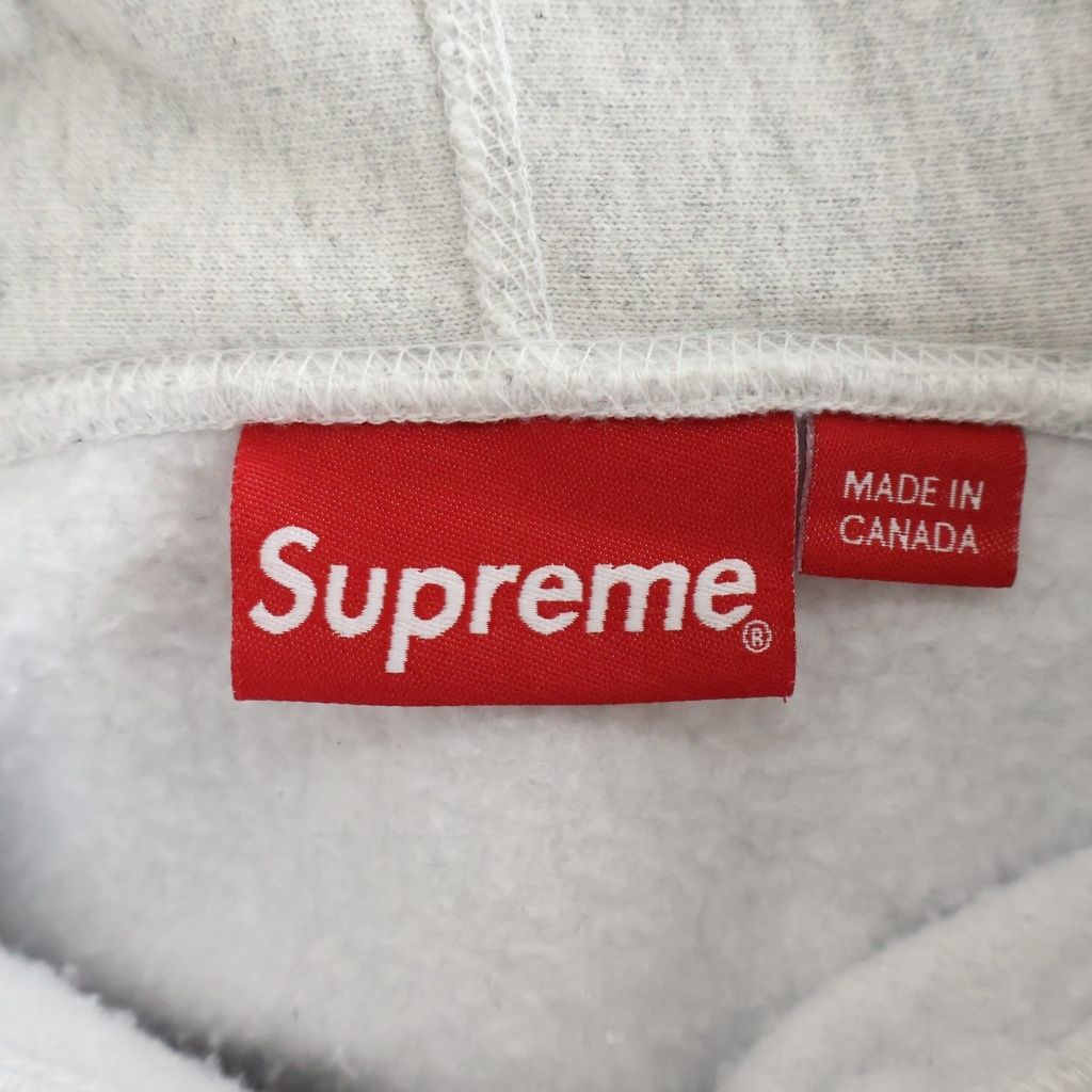 SUPREME (シュプリーム) 23AW Box Logo Hooded sweatshirt 迷彩柄 ボックスロゴデザイン フーデッド プルオーバースウェットパーカー グレー SUPREME (シュプリーム) 23AW Box Logo Hooded sweatshirt 迷彩柄 ボックスロゴデザイン フーデッド プルオーバースウェットパーカー グレー