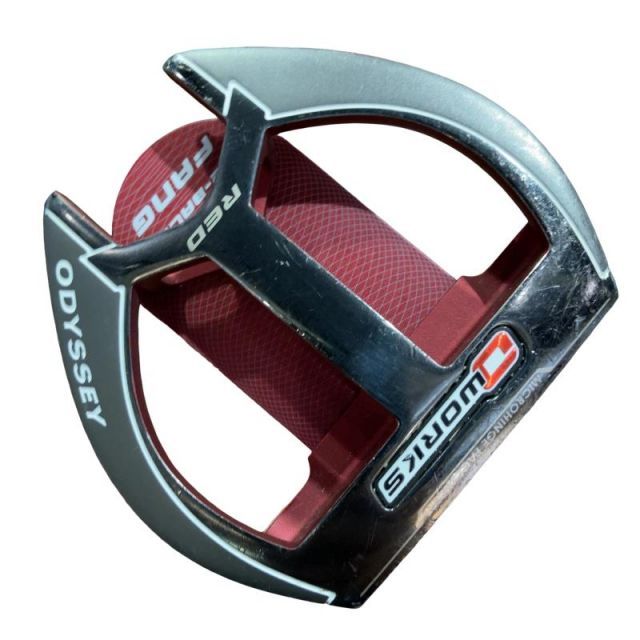 【中古】 オデッセイ O WORKS RED 2・BALL FANG 32インチ レディース パター PT スチール (フレックスその他) レディース 女性用 右利き 右用 Dランク ゴルフクラブ