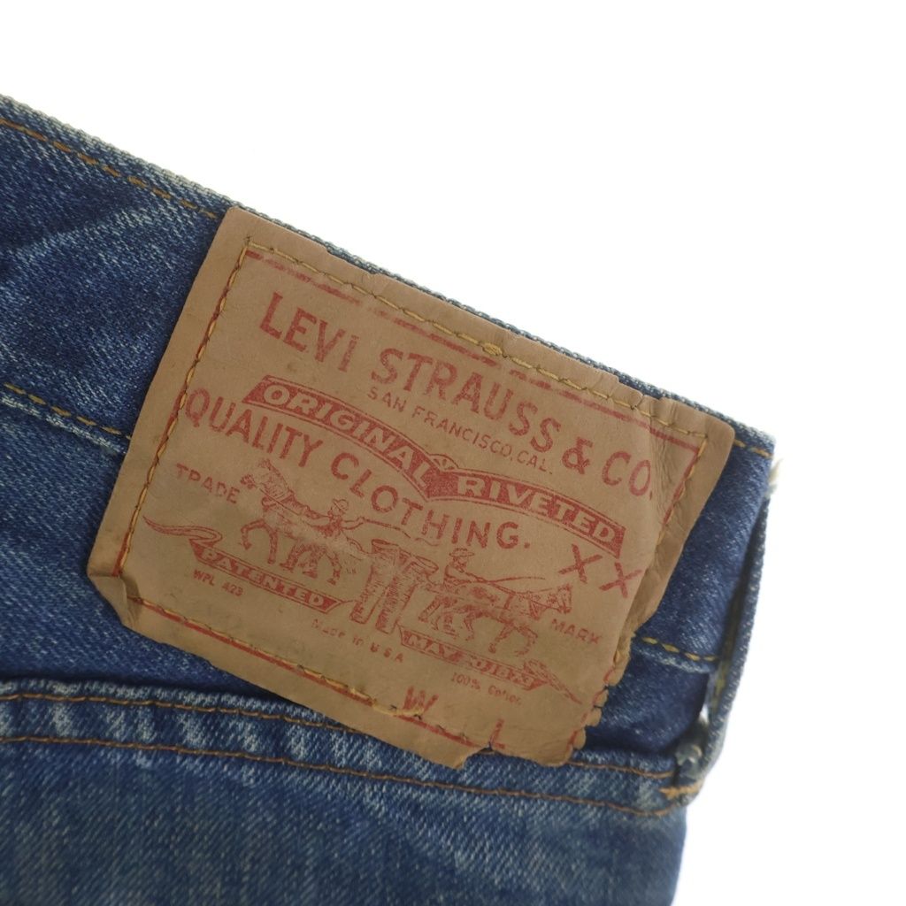 Levi's (リーバイス) VINTAGE 60s 502 BIGE ボタン裏8 耳付き 42TALON