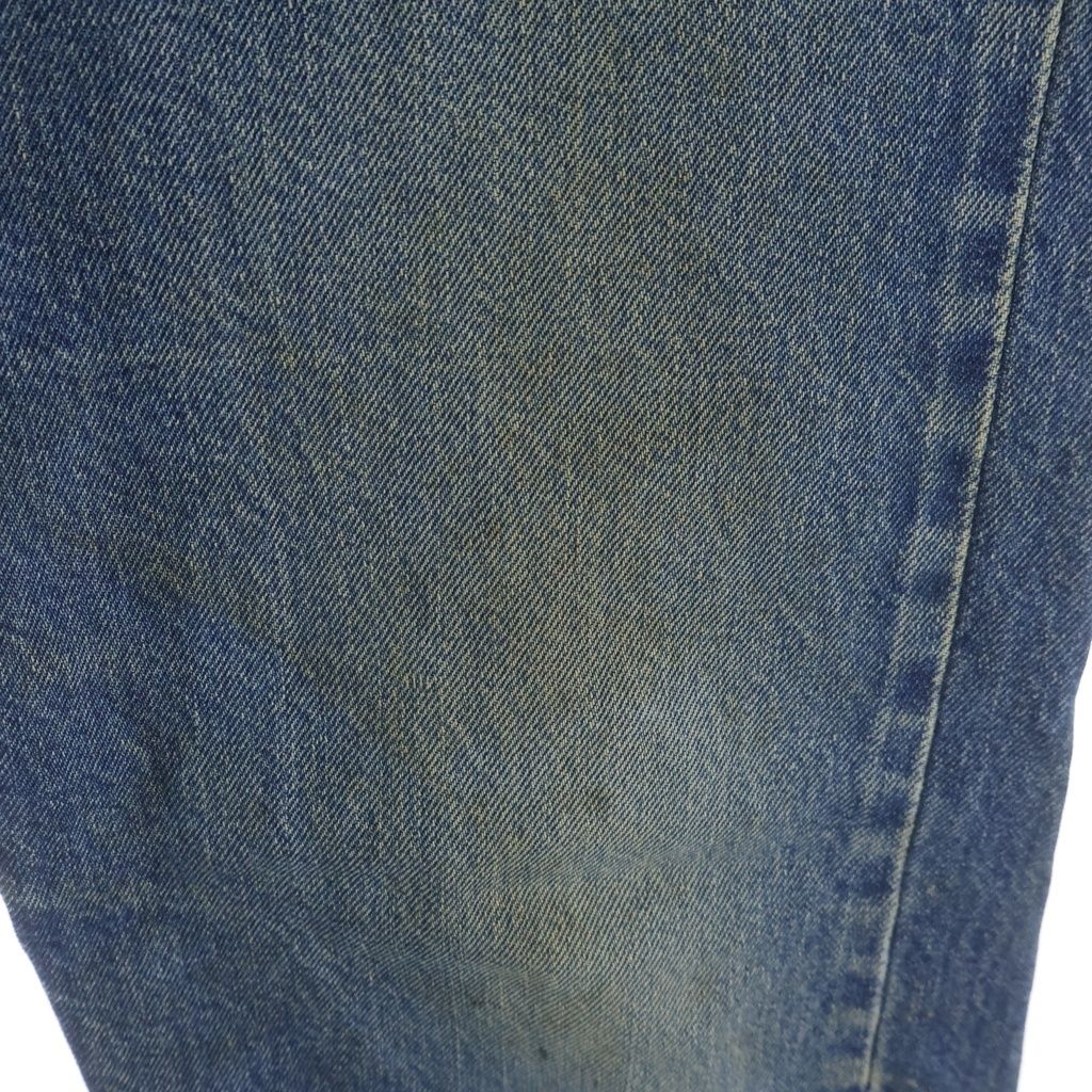 Levi's (リーバイス) VINTAGE 80s ハチマル 赤耳 伸縮率10% 表黒
