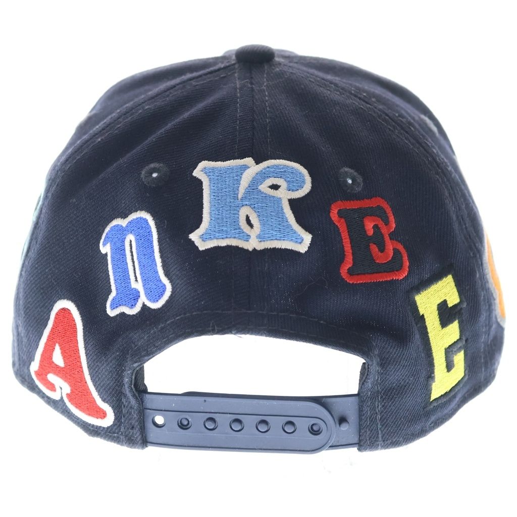 NEW ERA (ニューエラ) 25SS ×ニューエラ スナップバック ニューヨーク ヤンキース ベースボールキャップ 帽子 ブラック SM-HR8-0000-C50