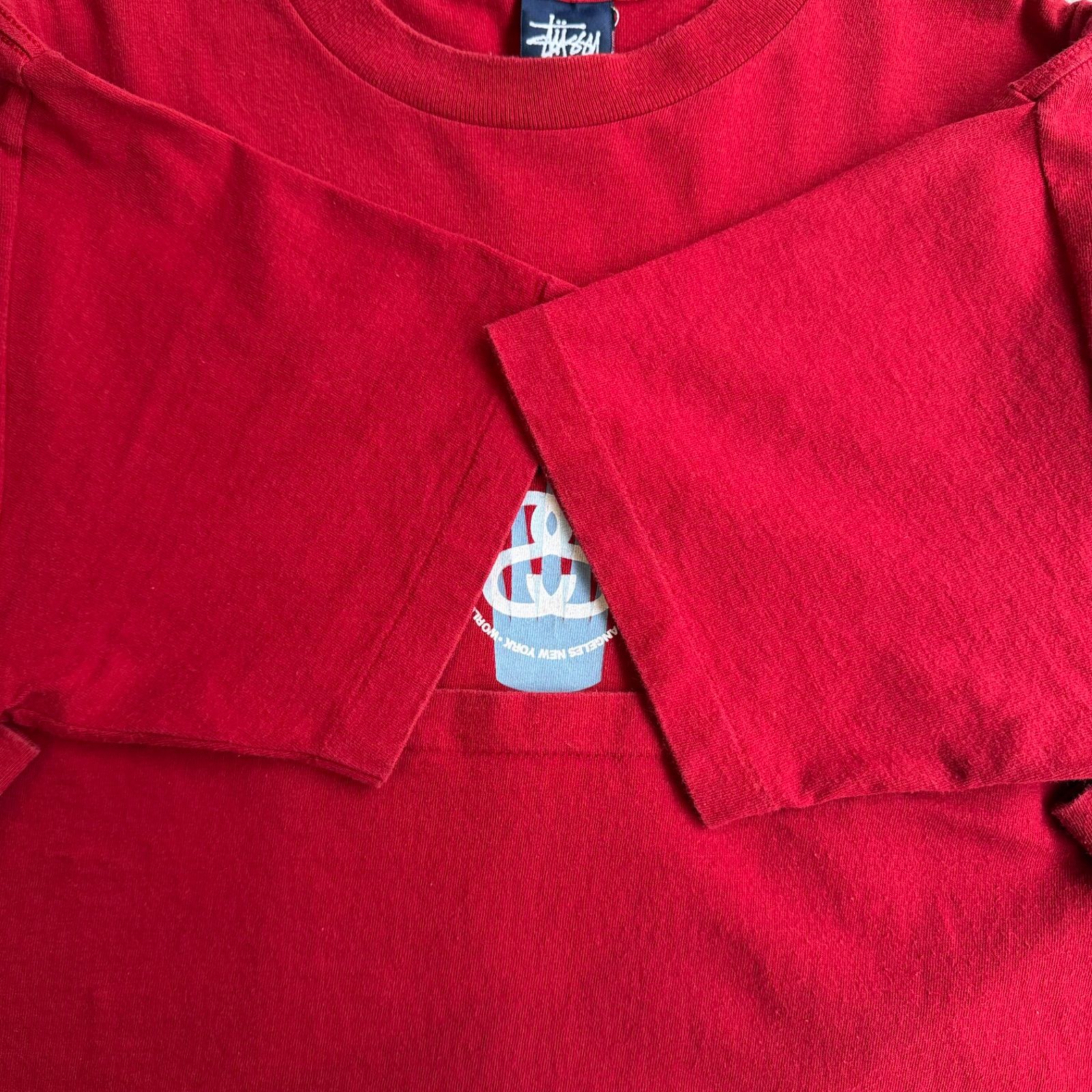 90s 00s stussy ロンT y2k archive Archive アーカイブ Y2K ] STUSSY / 90's usa製 crown logo T-shirt
