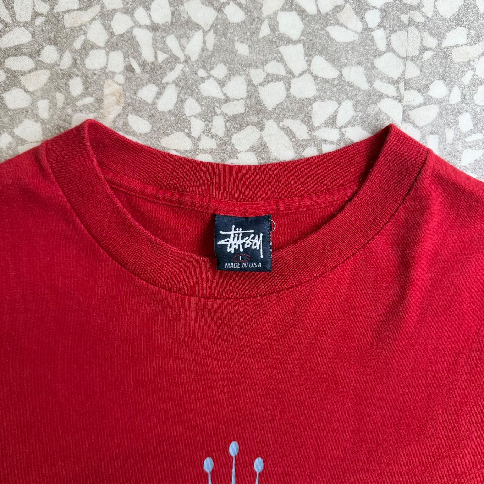 Archive アーカイブ Y2K ] STUSSY / 90's usa製 crown logo T-shirt