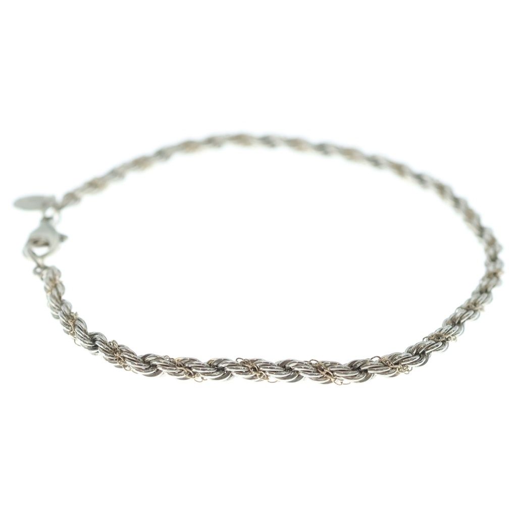 TIFFANY & Co. (ティファニー) 14K ツイストチェーンブレスレット