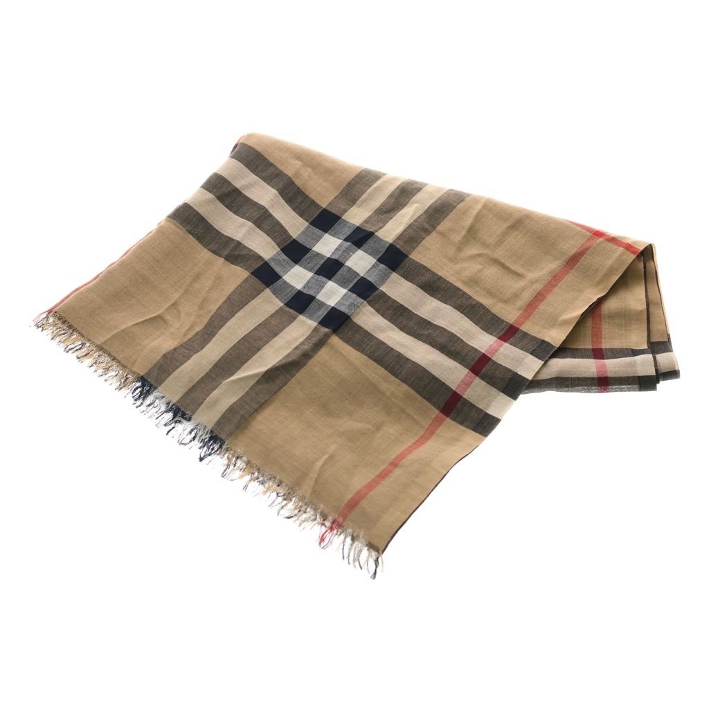 BURBERRY (バーバリー) ノヴァチェック 大判ストール マフラー