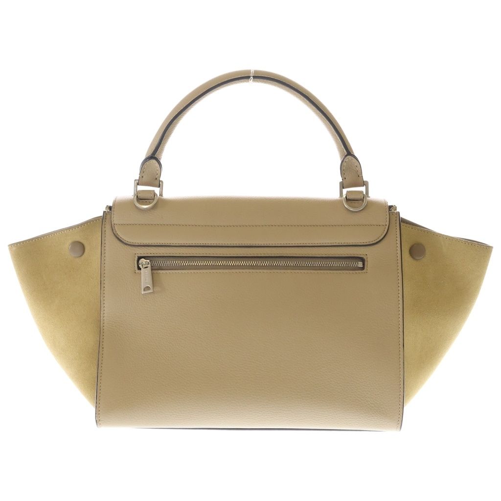 CELINE トラペーズ　ベージュ(ミディアム) CELINE (セリーヌ) トラペーズ ミディアム 2WAYバッグ ショルダー
