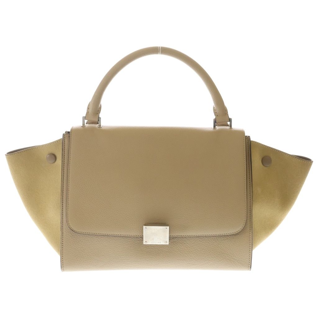 CELINE トラペーズ　ベージュ(ミディアム) CELINE (セリーヌ) トラペーズ ミディアム 2WAYバッグ ショルダー